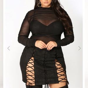 Mesh dress